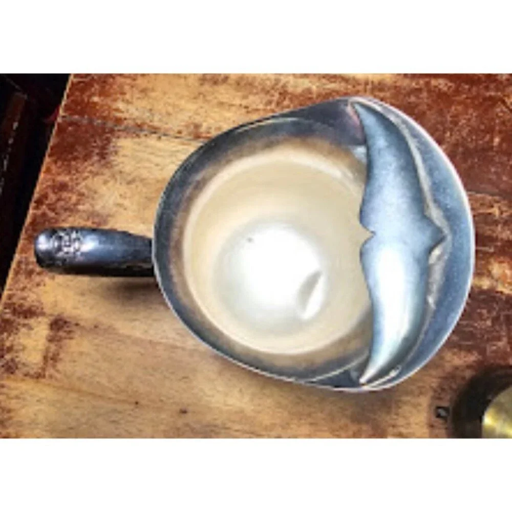 SILVER Vintage Serving Set Tea And Coffee With Creamer and Sugar bowls set